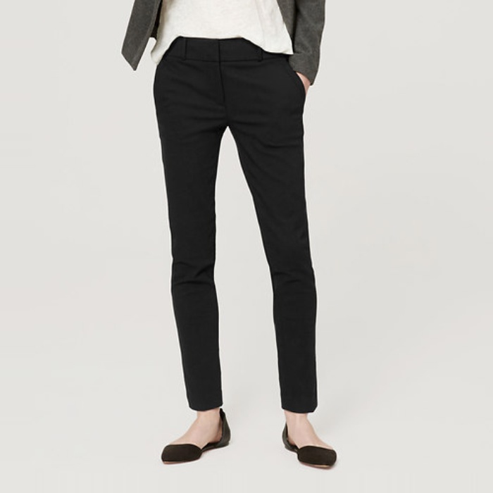 best womens black work pants