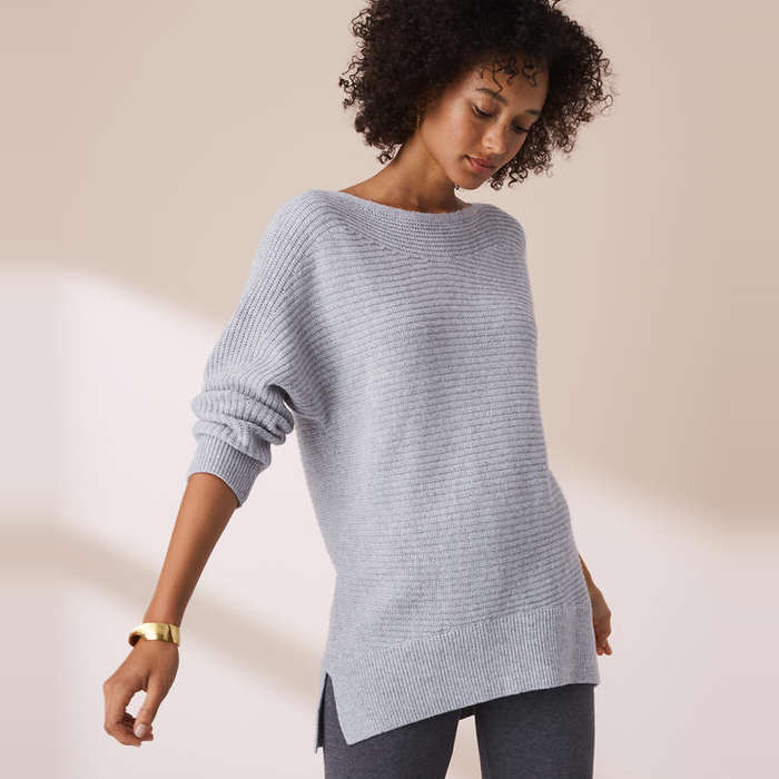 Lou & Grey Ribaround Sweater Tunic | Rank & Style