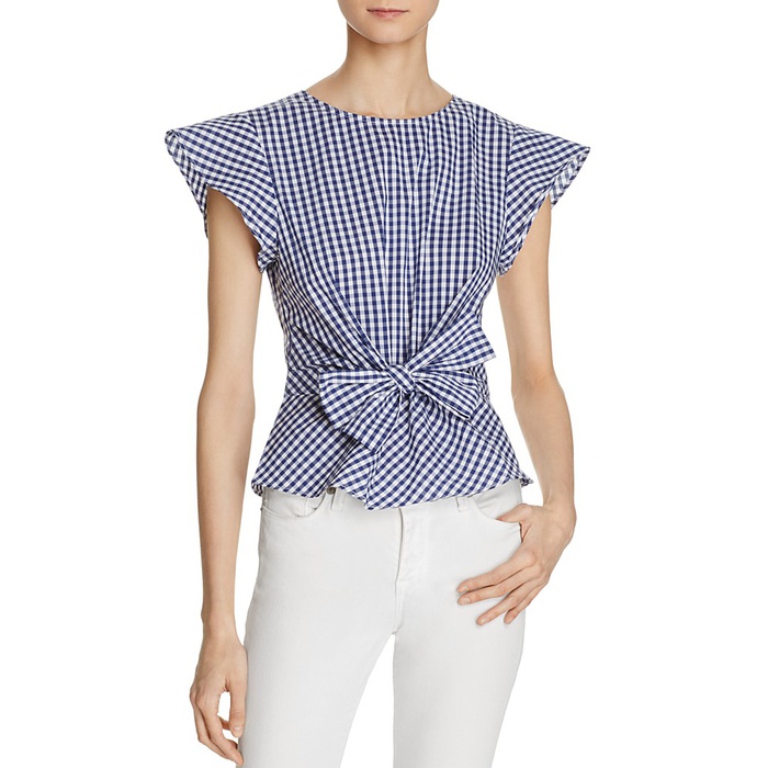 cute gingham tops