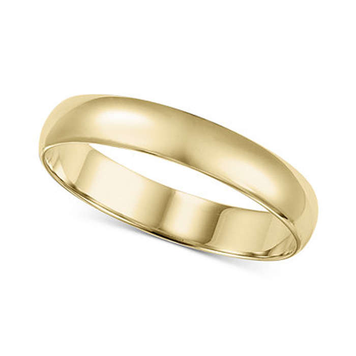 Macys 14k Gold Wedding Band Mens Wedding Bands 