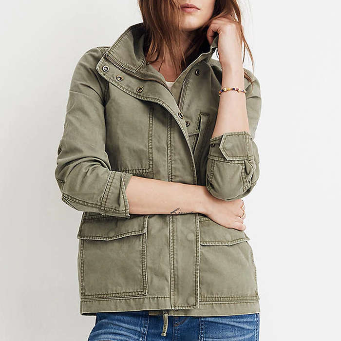 women's lightweight cargo jacket