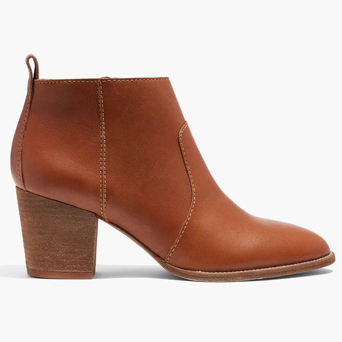 madewell tan booties