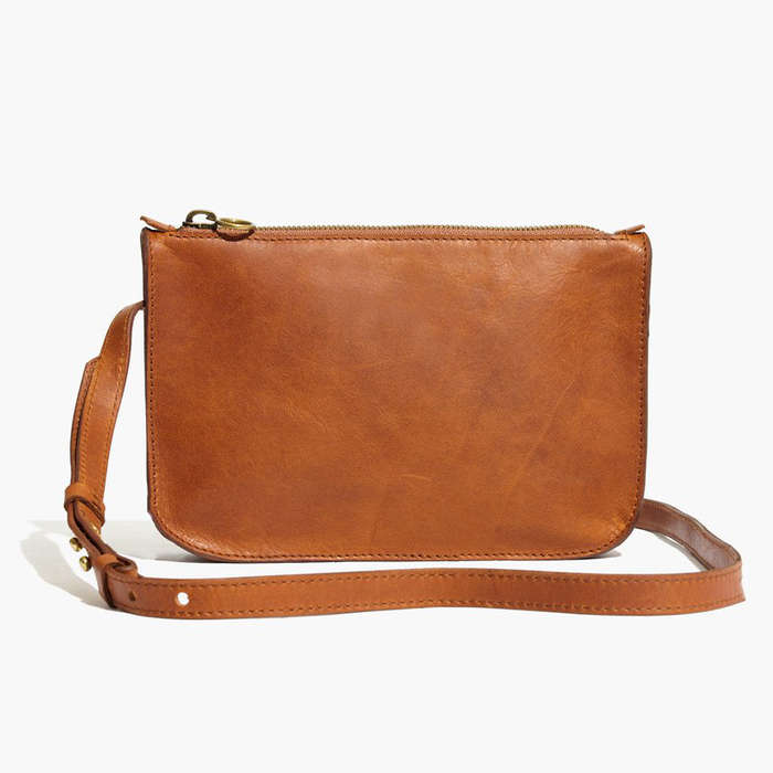 simple leather crossbody bag