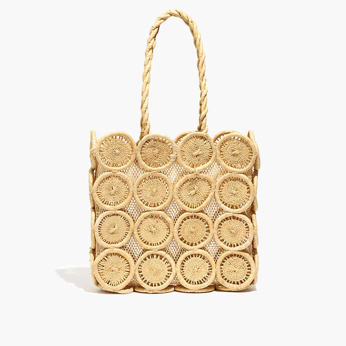 Madewell The Straw Cantania Tote Bag