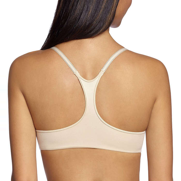 wire free racerback bra