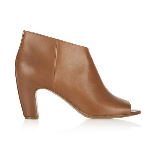 summer leather booties