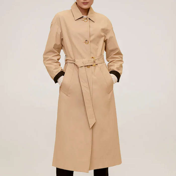 mango trench coat uk