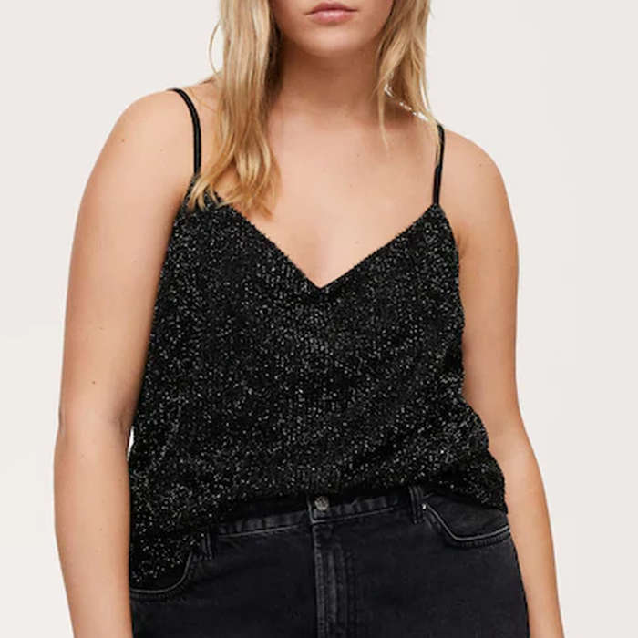 plus size party tops
