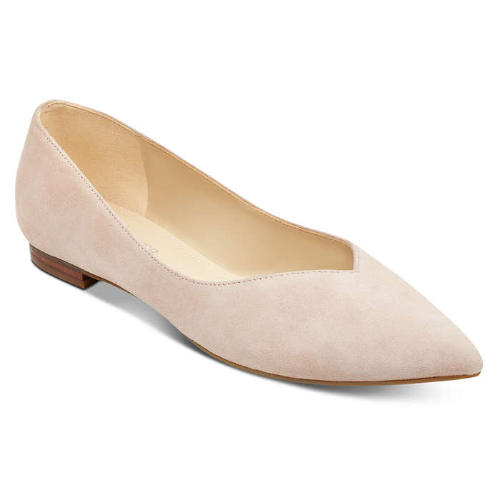 Spring Solid Color Pointed Comfortable Shoes NEEKEY Flats Shoes Women Comfortable Pointy Toe