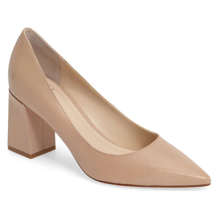 most comfortable block heels for work