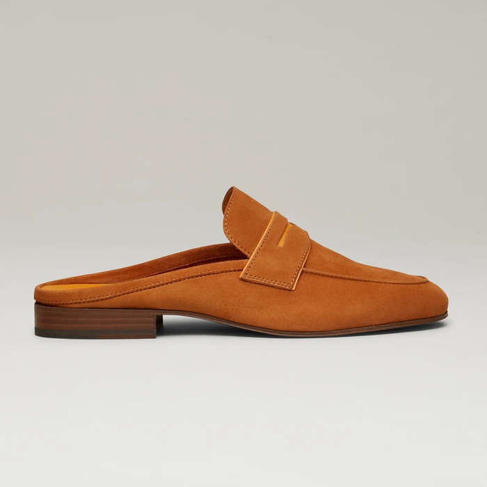 flat mule loafers