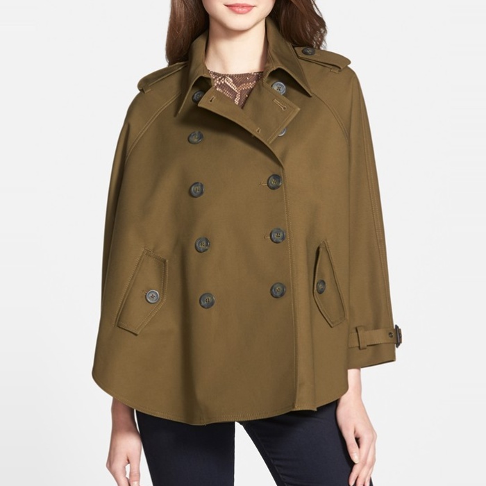 michael kors cape coat