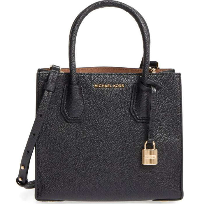 10 Best Structured Handbags Rank Style Michael Kors Mercer Leather Crossbody Bag