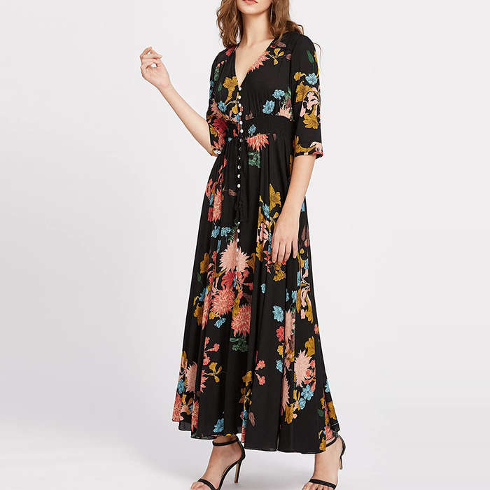 fall floral dresses