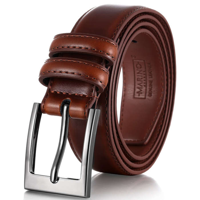 columbia trinity casual leather belt