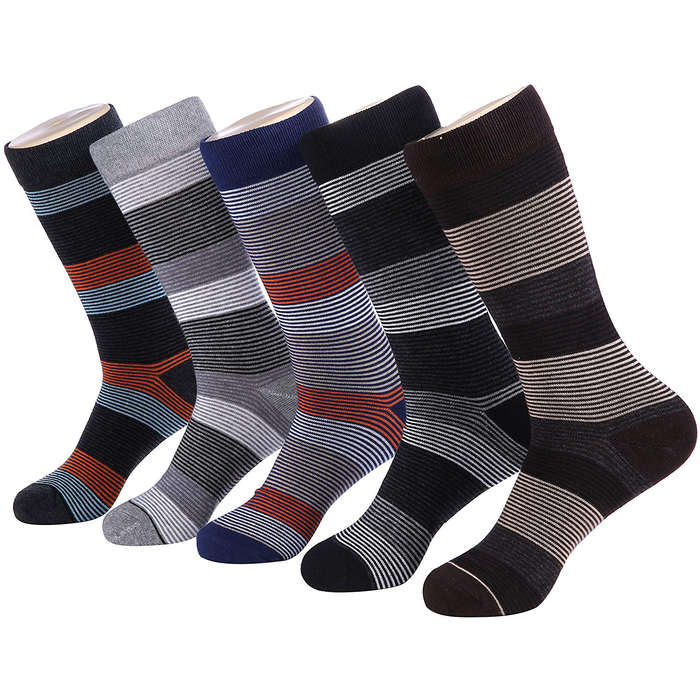 men's decorative dress socks