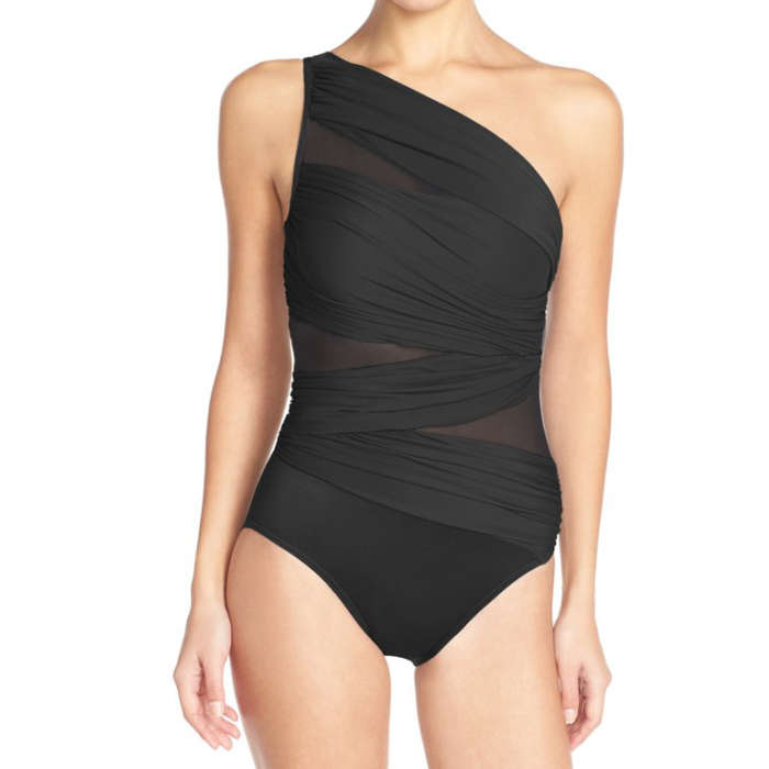 figure flattering swimwear