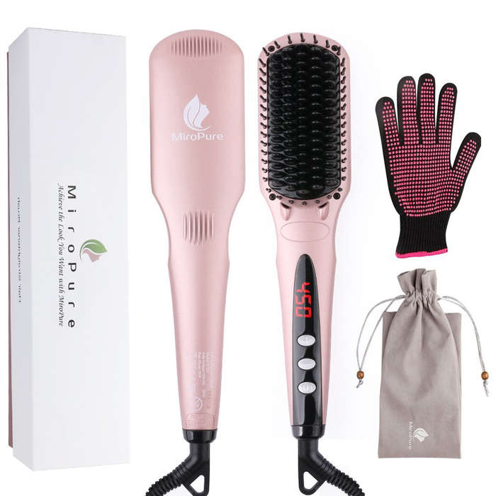 10 Best Hair Straightening Brushes | Rank & Style
