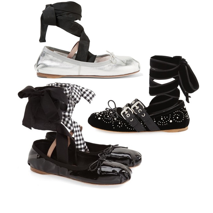 coach ballet flat shoes