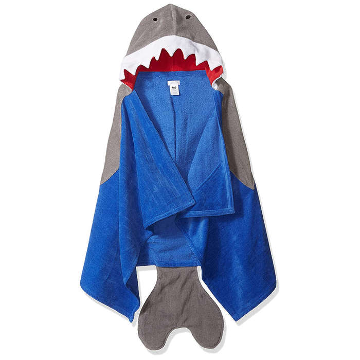 baby hooded swim towel