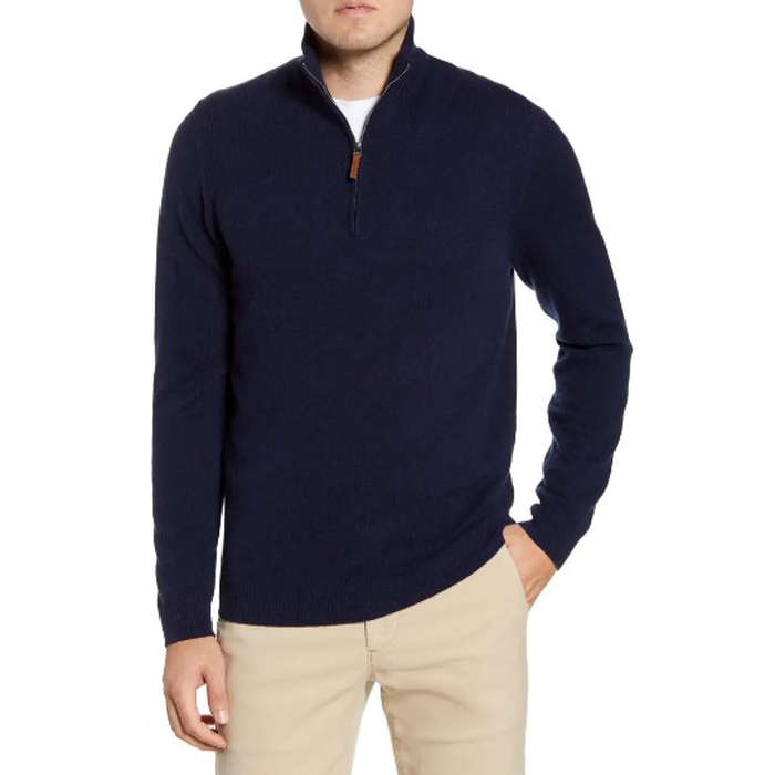nordstrom mens cashmere sweater