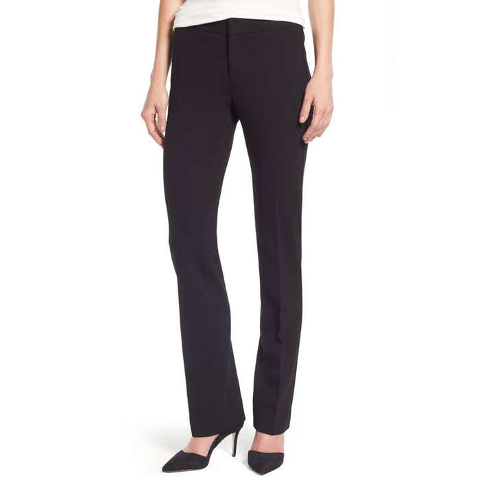 best womens black work pants