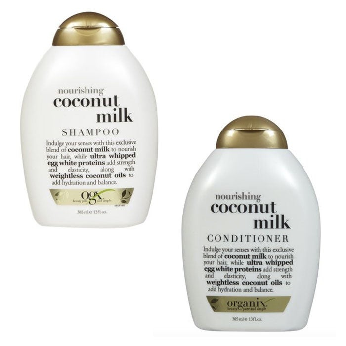 OGX Coconut Milk Nourishing Shampoo and Conditioner Rank & Style