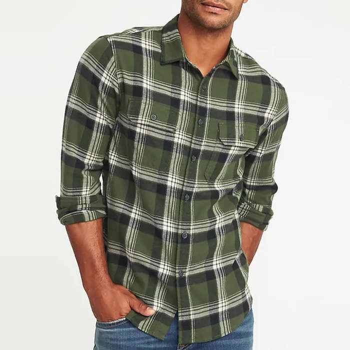 mens flannel old navy