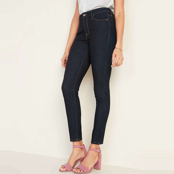 super high waisted jeans petite