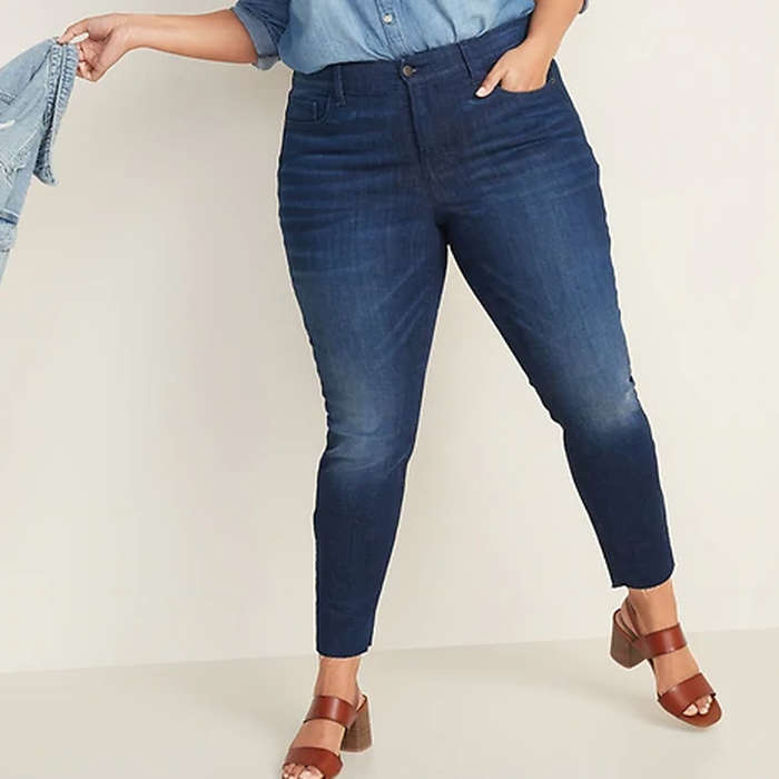 plus size jeans for short legs