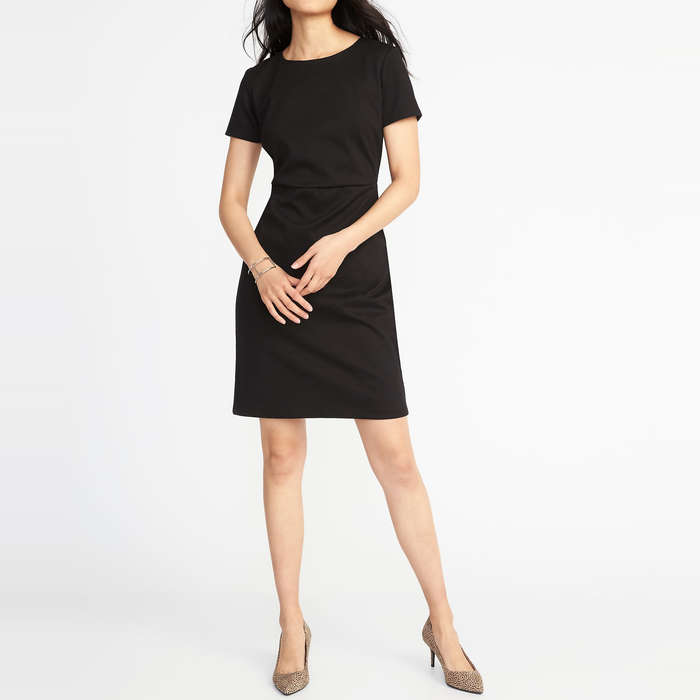 10 Best Sheath Dresses Rank Style Old Navy Ponte Knit Sheath Dress