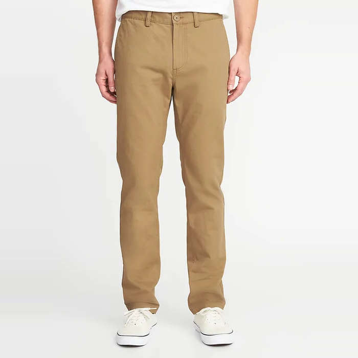 old navy skinny fit khakis