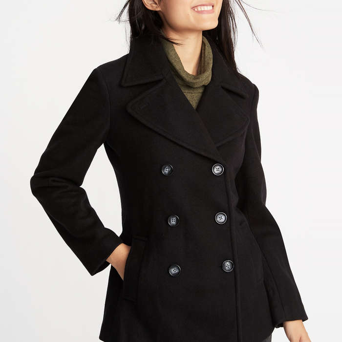 Iconic Wool Pea Coat Brooks Brothers