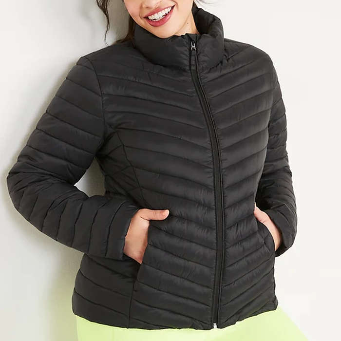 best black puffer jacket