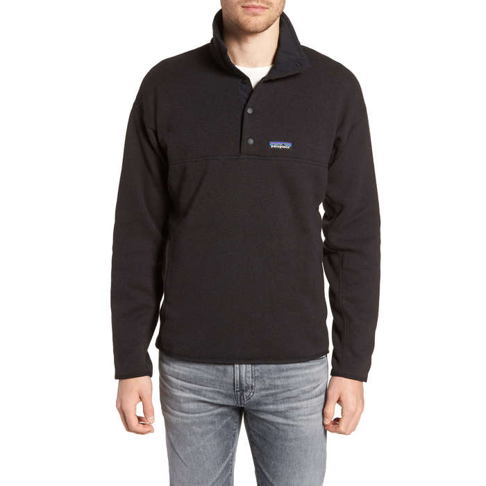 mens half zip pullover sweatshirt
