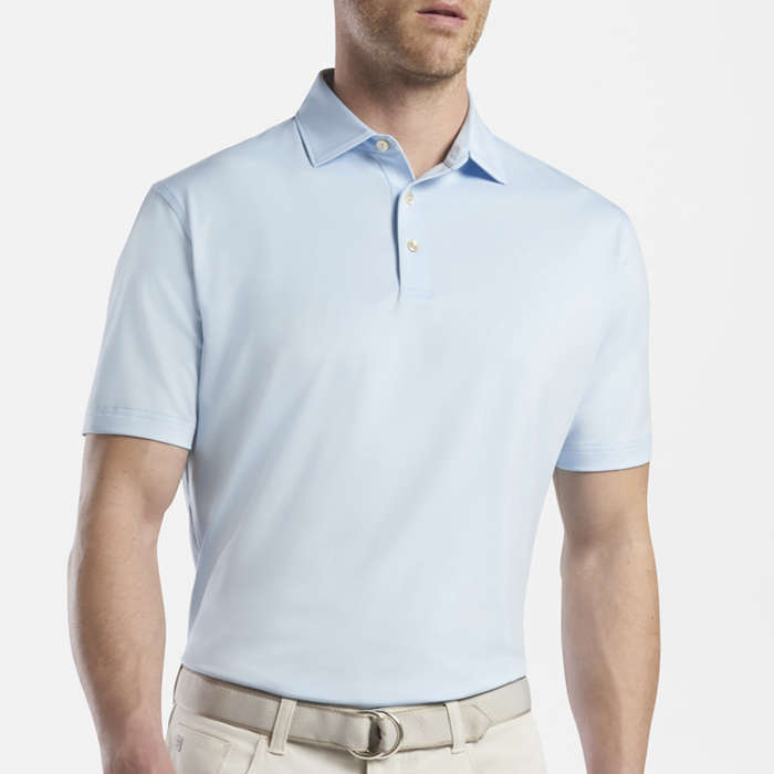 wearing golf shirts casually