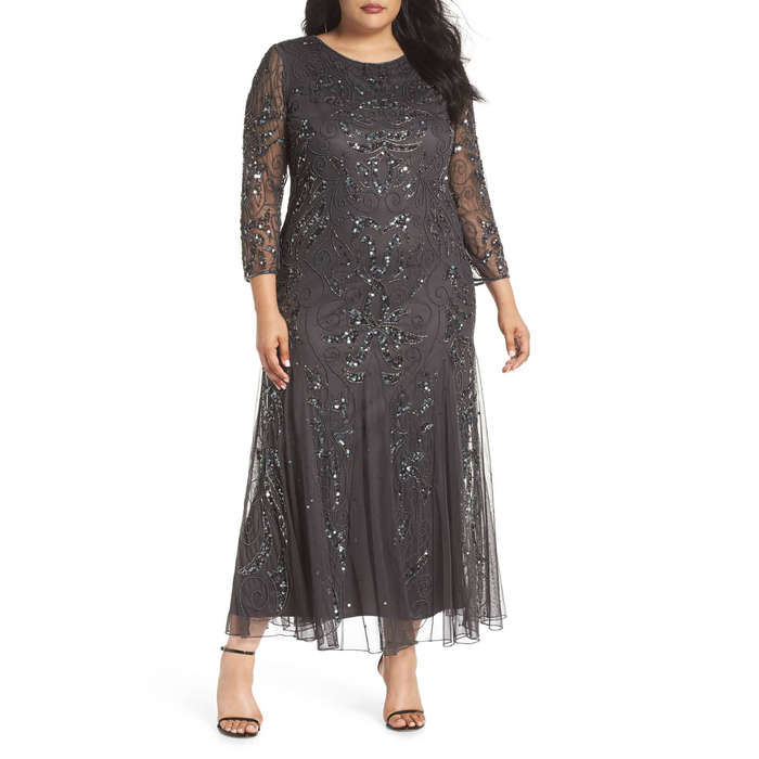 formal dress for larger ladies