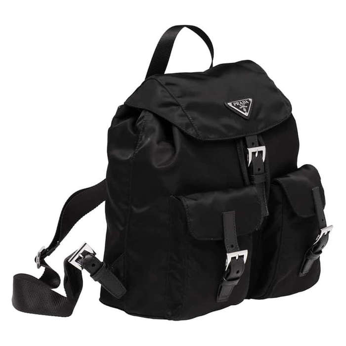 designer nylon backpack