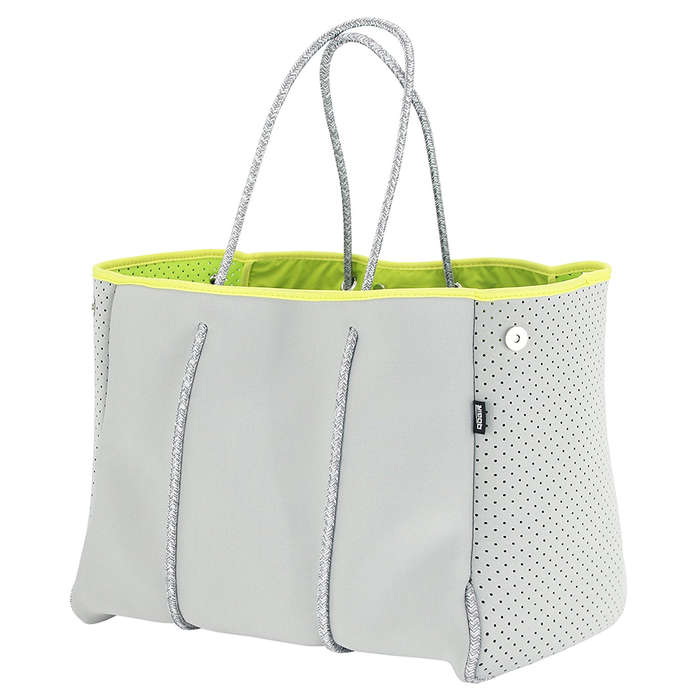 mesh bottom beach bag