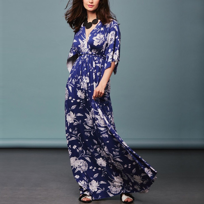 maternity caftan dress