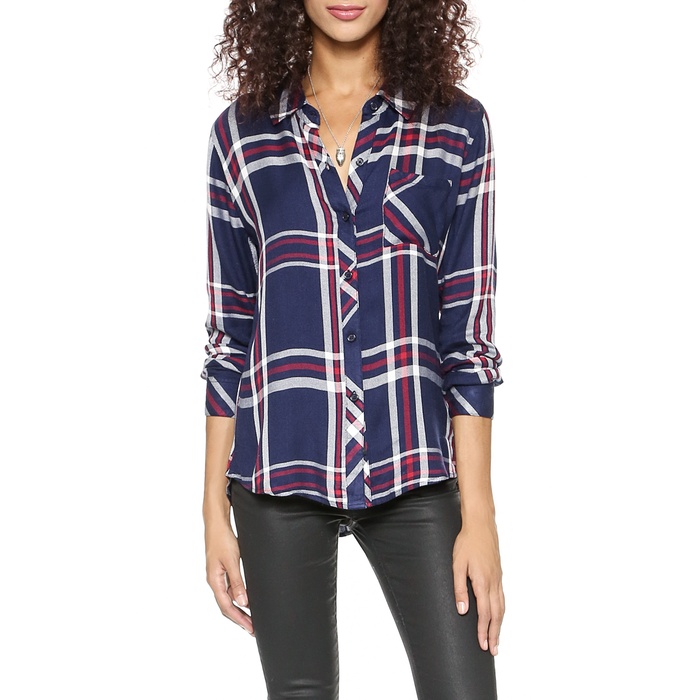 girls in button downs