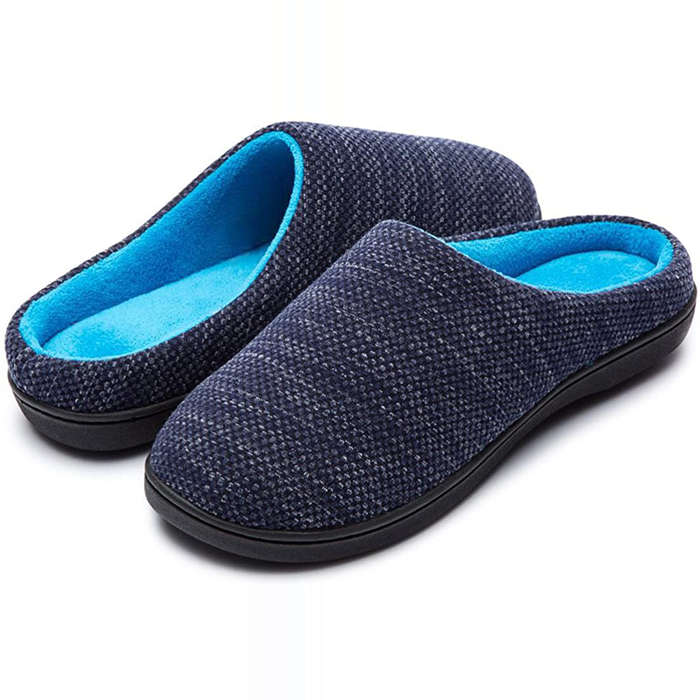 memory foam slip on slippers