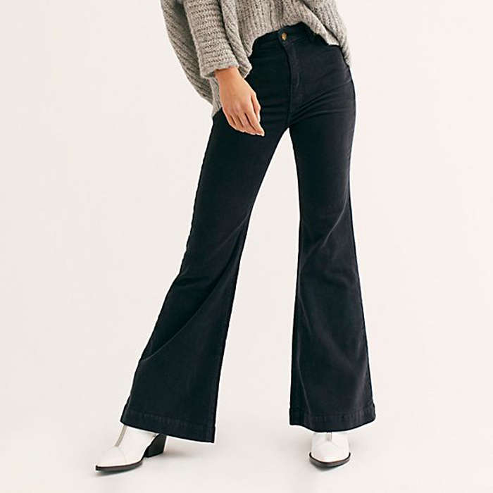 cord flare pants