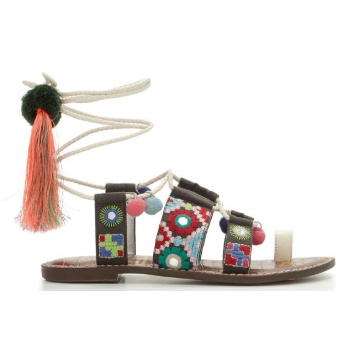 sam edelman pom pom sandals