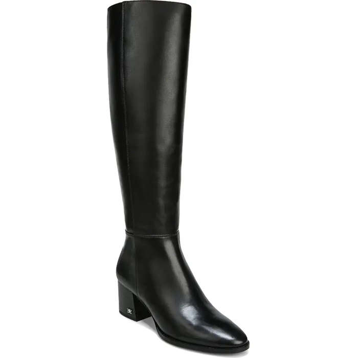 comfortable tall black boots