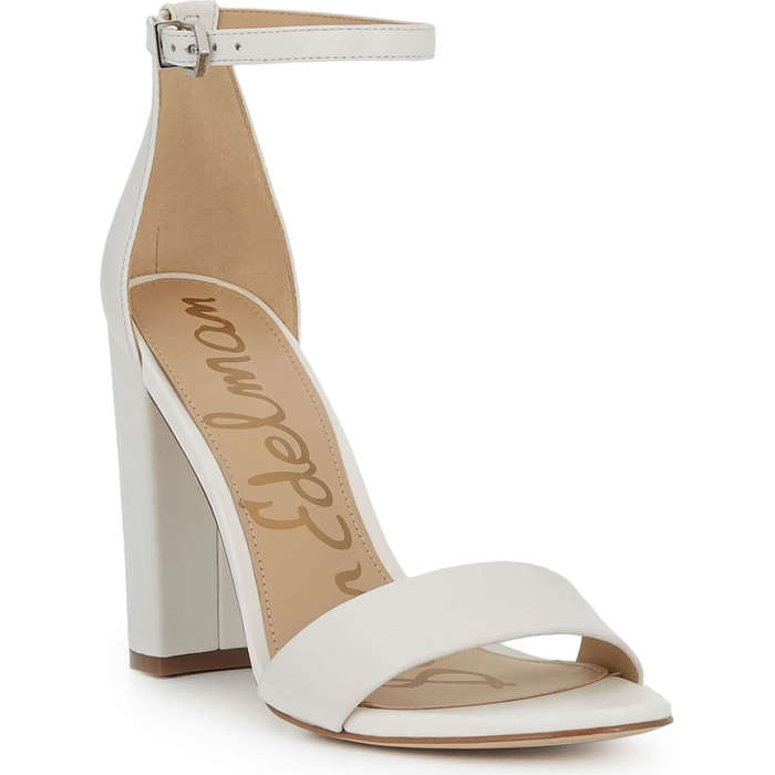 sam edelman white heels