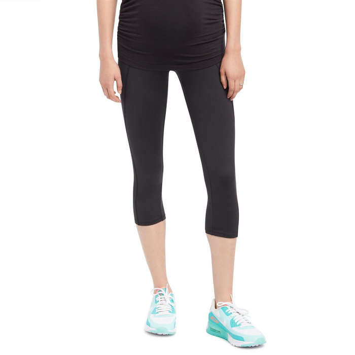 gap maternity blackout leggings