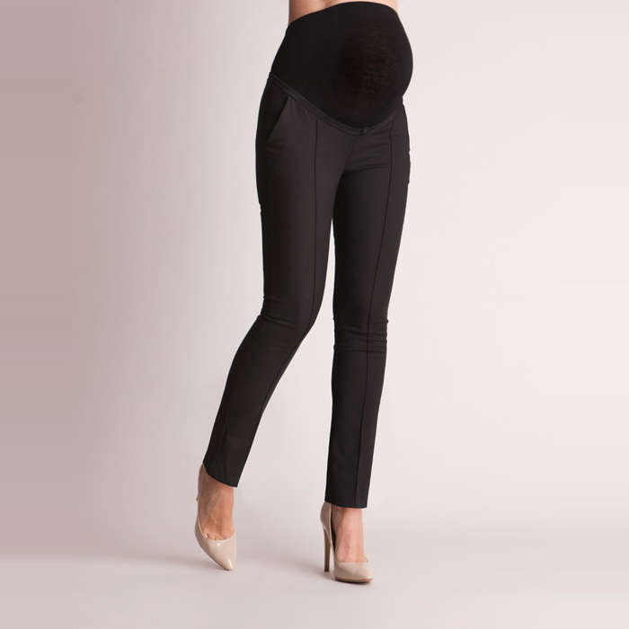 pregnancy black work pants