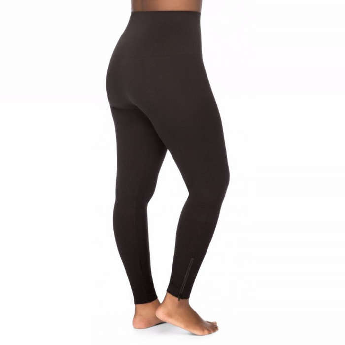 SPANX SEAMLESS SIDE-ZIP LEGGINGS - plus size leggings