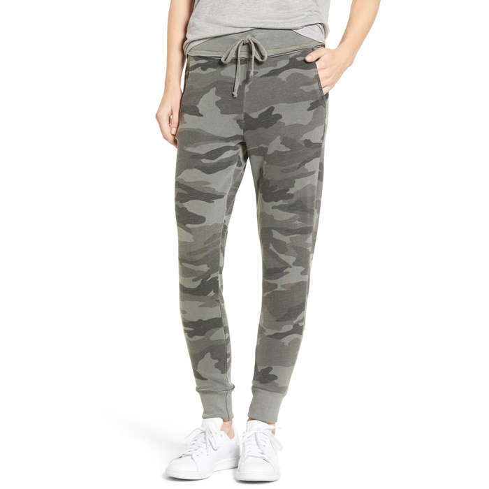 women's camo joggers sweatpants